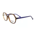 Lunettes de vue marron et bleues - Jacadi