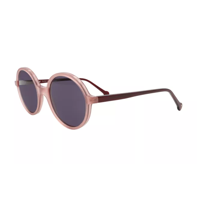 Lunettes de soleil rondes rose pâle et bordeaux pour enfant - Jacadi