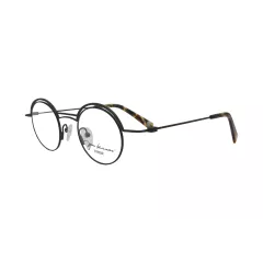 Lunettes de vue rondes modernes en métal noir - John Lennon
