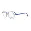 Lunettes de vue rondes, transparentes et bleues - John Lennon