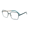 Lunettes de vue turquoise et dorées - Betty Barclay