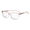 Lunettes de vue rectangulaires beiges et transparentes - Tom Tailor