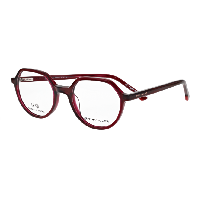 Lunettes de vue rouge foncé - Tom Tailor